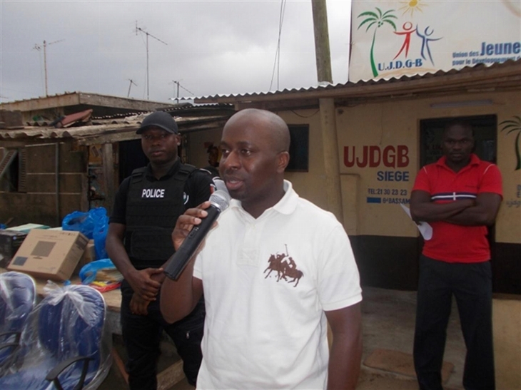 L’Union des jeunes pour le développement de Grand-Bassam à Jean Louis Moulot : 